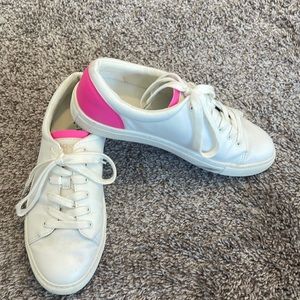 White J Crew Sneakers - barely used